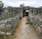 histria poort in stadsmuur