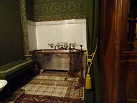 sinaia peles het bad voor de gasten