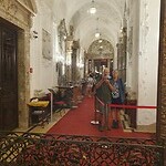 sinaia peles voor de spiegel