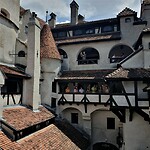 kasteel bran binnenplaats