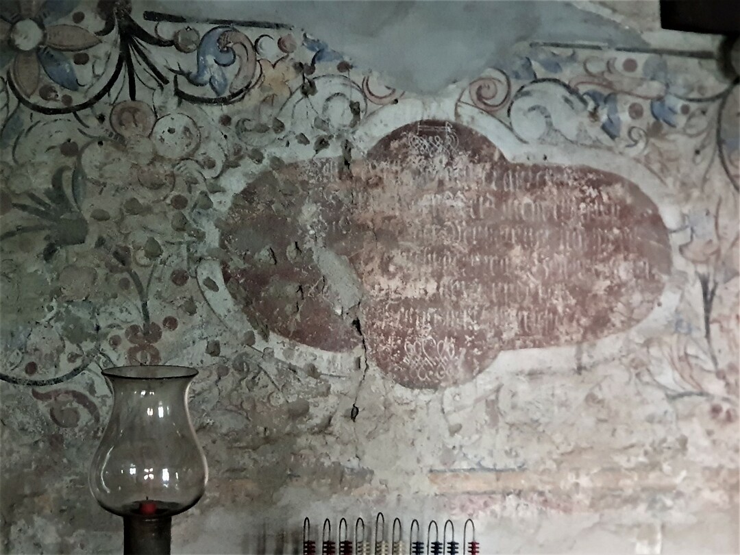 prejmer weerkerk muurtekening in school