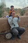 Papa maakt een foto