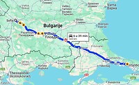 route sofia istanbul