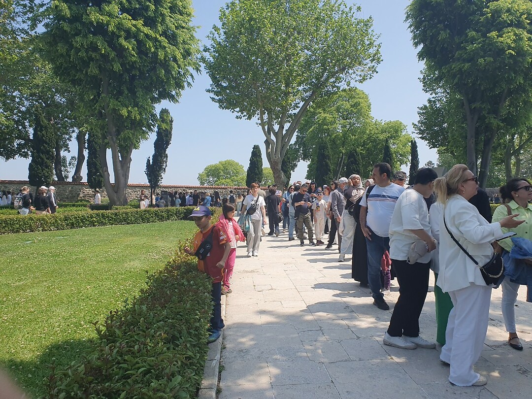 wachtrij topkapi