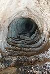 ingang tunnel oude burcht