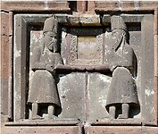 gebroeders in steen