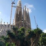 sagrada familia met alle torens