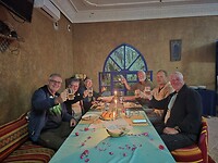 oudejaarsavond in bar hamada du draa