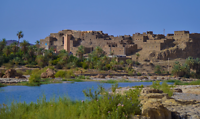 Kasbah en moskee