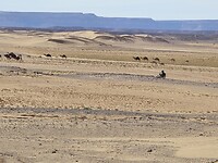 Begin Chegaga duinen westzijde