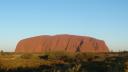 Uluru zonsondergang
