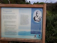 verschrikkelijk verhaal over de oorspronkelijke bewoners van Bruny Island
