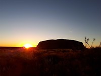 Zonsopkomst Uluru