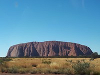 Dag Uluru e dag prachtige heilige berg van de aboriginals