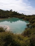 Blue pool bij Whakarewarewa