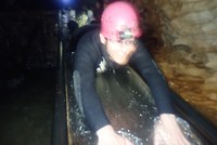 Waitomo: slide through the birth canal