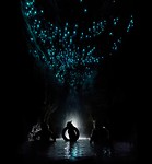 Waitomo abyss: glowworm cave