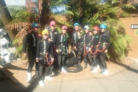 Waitomo caves abyss tour team.