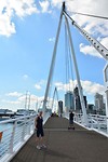 Auckland bridge over princess wharf