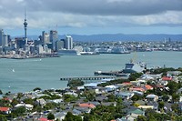 Devonport: uitzicht vanaf mt Victoria