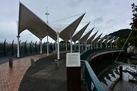 Whangarei: de overdekte brug.