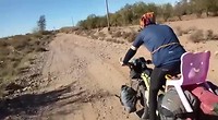 offroad fietsen met een extra zadel
