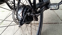 Zo ziet een gebroken derailleur er uit