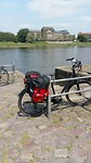 Fiets veilig aan een hek