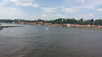 Lauenberg vanaf de brug
