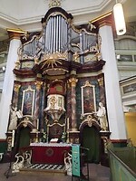 Orgel in kerk rellingen