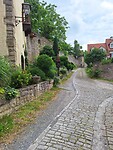 Grieselijk steile gladde straatjes