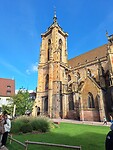 Cathedrale colmar. Enorme steunberen