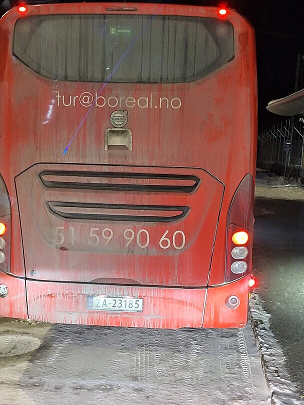 Bus naar Sortland