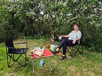 Picknick onder de meidoorn