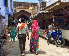 Wandelen in Agra