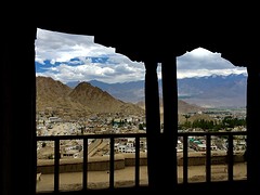 Leh vanaf het koninklijk paleis