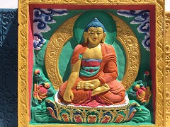 Detail Shanti Stupa