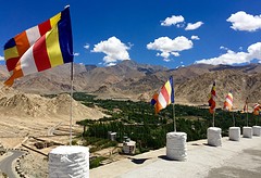 Uitzicht over de Indus vallei