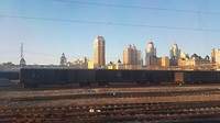 Eerste blik op China, na veel leegte ineens flats!