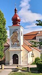 Tipisch kerkje langs de Donau