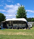 Mooi plekje op de camping