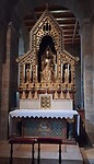 In de kerk van de abdij van Seckau