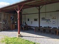 De camping van de loodgieter