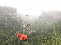 Allerlaatste zicht op Rocomadour