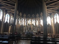 Unieke ramen in Basiliek