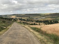 Langs eindeloze wegen, bergop, bergaf.