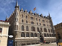 Een Gaudigebouw in Leon