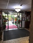 Hall hotel LaSalle in Santiago