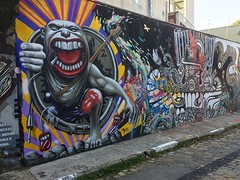 Street art the stones