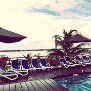 Eco resort aan de suriname rivier